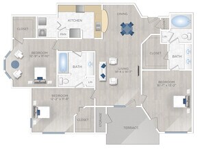 LE CAPRI (C1) 03202 floor plan